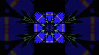 Abstract animation_free your mind_Immotive kaleidoscope #014 _2D animation produced with smartphone