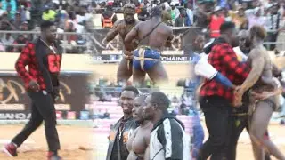 G&Eacute;N&Eacute;RAL MALIKA ET EN COL&Egrave;RE D&Eacute;F&Eacute;TE DE DOUBLE BOU DIATLL CONTRE BRIGUEL BOU NGOR 