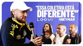 A COLETIVA SURPRESA DE NEYMAR JR