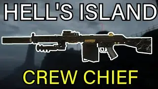 PAYDAY 2 - Hell's Island DSOD Solo No AI, Downs, Assets, Uppers - Crew Chief LMG Build