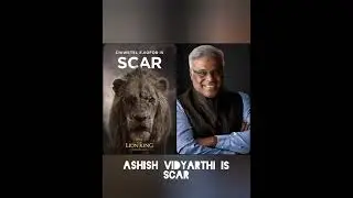 The Lion King (2019) Voice Actors In Hindi....#lionking