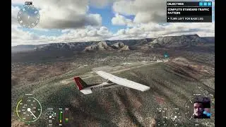 MSFS 2020 Training Lesson 5 ✈️ Traffic Patterns | Beginner Gameplay | King Sheese | Microsoft Flight