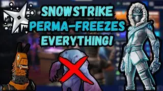 SNOWSTRIKE CAN PERMA-FREEZE EVERYTHING! BIG Explosion Damage! - Fortnite STW