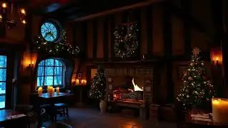Clockwise Ash - No Sound - Winter Tavern Fireplace