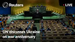 LIVE: UN discusses Ukraine on the fourth anniversary of the war