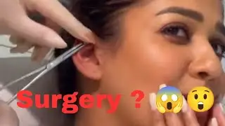 Nayanthara New 2 lakh White diamond Ear stud|Trending|Cute|Ear piercing|Tamil|Malayalam|Latest|style