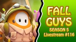 SEASON 5.FUN HYPE! NEW VARIATIONS! | Fall Guys Season 5 Live Stream #117