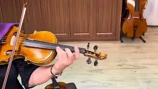 CHRISTINA VIOLIN INTERMEDIATE/PROFESSIONAL V11 4/4 SIZE SOUND TEST