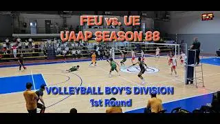 FEU-D vs. UE, Volleyball Boy's Division, UAAP S88, Round 1, October 19, 2025