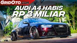 Made in Indonesia Audi A4 Engine Swap Mesin RS5 | Modifikasi Mobil | GridOto Modif