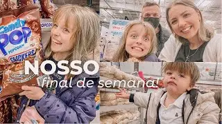 VLOG, compras de supermercado no Canadá & nosso final de semana cozinhando e organizando!