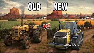 Old Vs New Fs 18 Gameplay ! Farming Simulator 18 Harvest Wheat & Cultivation | Timelapse #fs18 