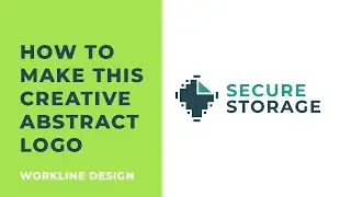 Creative Abstract logo design for a Security storage company