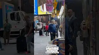 Bill Gates got a hot dog from a cart vendor in Times Square this morning.