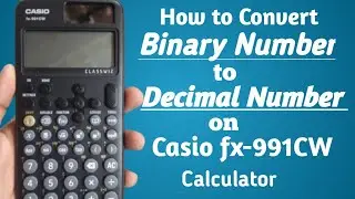 Binary to decimal using calculator | Number Conversion Using Calculator | How to use calculator