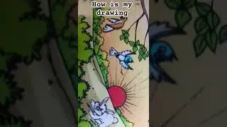 Drawing of nature #environmental #viral#love#cute#music#dance#art#design#craft#harddrawing#funny#fun