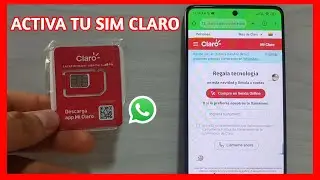 como REGISTRAR O ACTIVAR SIM CARD CLARO *actualizado 2026
