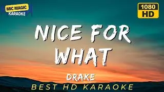 NICE FOR WHAT - DRAKE (HD KARAOKE VERSION)