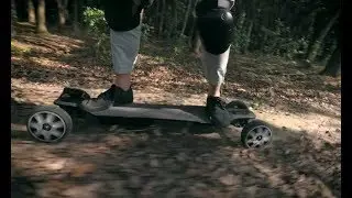 Backfire Ranger X1 Intro  The world's first off-road hub motor electric longboard