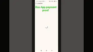 #koo app payment proof