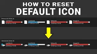 How to change drive icon to their default icon in windows | Reset default icon of Windows drive