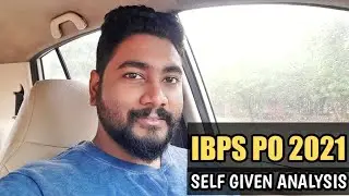 IBPS PO 2021 Self Given Analysis || Career Definer ||