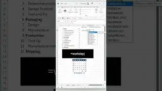 Skip Weekends: Smart Date Adding in Excel #shorts