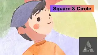 A Circle & Square | Geometry | #maths