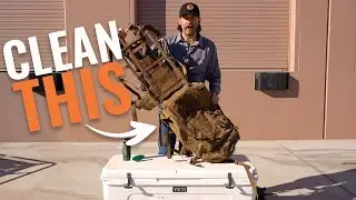 Cleaning Your Backpack After a Hunt