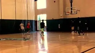 K-Hartfield killin that 3 at Lifetime Fitness Sugarloaf
