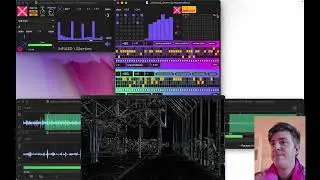 glitch machine driven by camera mouvement detection algorithm #maxmsp #multimediaart #glitchart