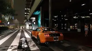 4K Cinematics with Ford Mustang Shelby GT500 + CineREALISM GTA 5 Graphics Mod | GTA 6 Graphics ???