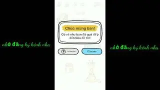 Ph&aacute; đảo đến lv14 của game brain out