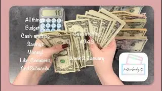 Cash Stuffing January #2 $943 ( Happy Birthday to me!)