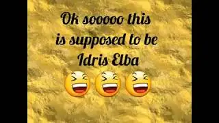 Idris Elba Doll😆