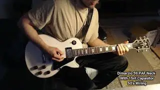 Dimarzio 59 PAF Neck With 15nf NOS Capacitor
