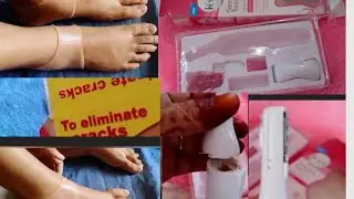 Veet electric trimmer|| India's no 1 || Heel anti crack sets || Stay with me
