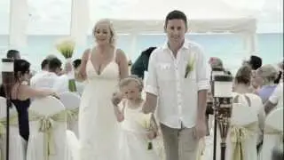 Beautiful wedding at Cancun beach MEXICO Julie & Sam by Adolfo Valencia