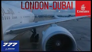 Trip Report | London - Dubai | Emirates Boeing 777-300ER | Economy | COCKPIT VISIT