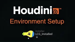 Houdini Environment Setup