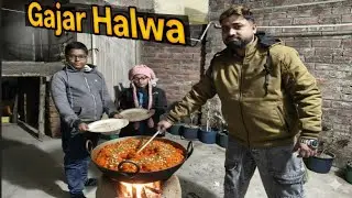 Gajar Ka Halwa🥕: देसी स्टाइल में  | अयान और अलीशा की मस्ती 🥕 | Family Vlog