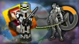 OVERWATCH MEETS PIXEL GUN 3D - GENJI GAMEPLAY [ THE SHIMADA DRAGON]