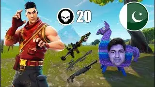 Pakistani Fortnite Gamer 20 Kills *Tilted Towers* Highest Kills In Pakistan