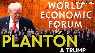 Los líderes mundiales que están plantando a Trump en Davos: ausencias masivas y choque con Europa