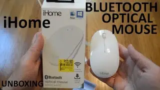 Unboxing iHome Bluetooth Wireless Optical Mouse