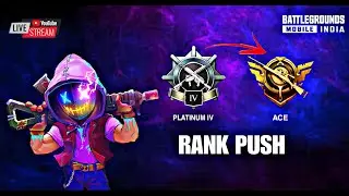 bgmi live rankpush with mtechgaming Day 4 #bgmi #live #mtechgaming