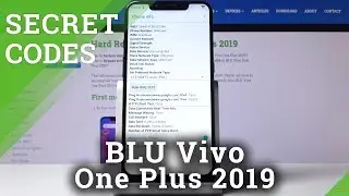 Как использовать секретные коды в BLU Vivo One Plus 2019 &mdash; Скрытые режимы