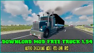 ATS 1.54||DOWNLOAD MOD FREE TRUCK Kenworth T408 SAR v2.0 1.54||