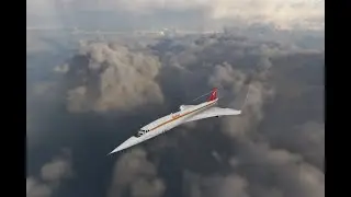 Part 1 of MSFS DC Designs Concorde 1 0 5 LGAV VOR departure tutorial