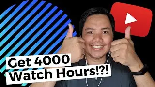HOW TO GET 4000 WATCH HOURS ON YOUTUBE? | YTBP S1E11
